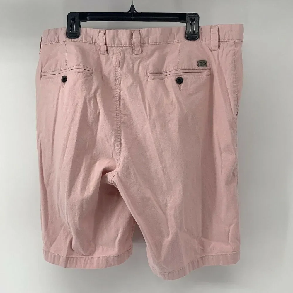 Bob Timberlake Light Pink Flat Front Shorts Sz 40